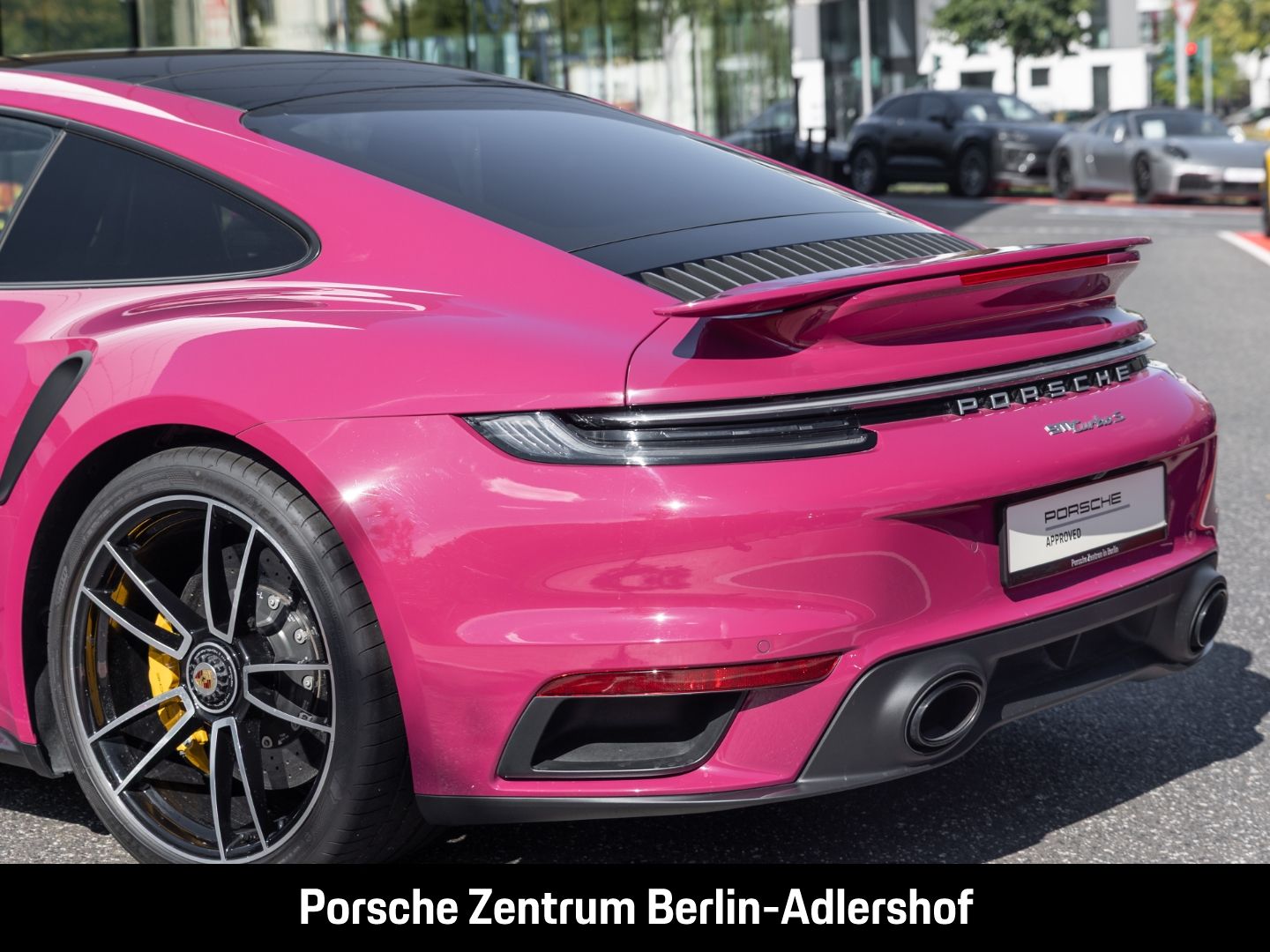 Porsche 992 911 Turbo S Burmester Liftsystem Vorderachse