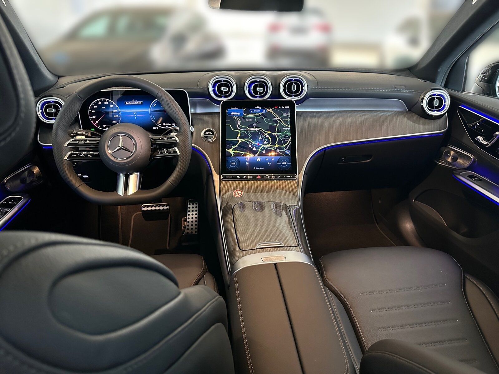 Mercedes-Benz GLC 300 DE 4M AMG°LEDER°BURM°PAN°BURM°AHK°NIGHT°