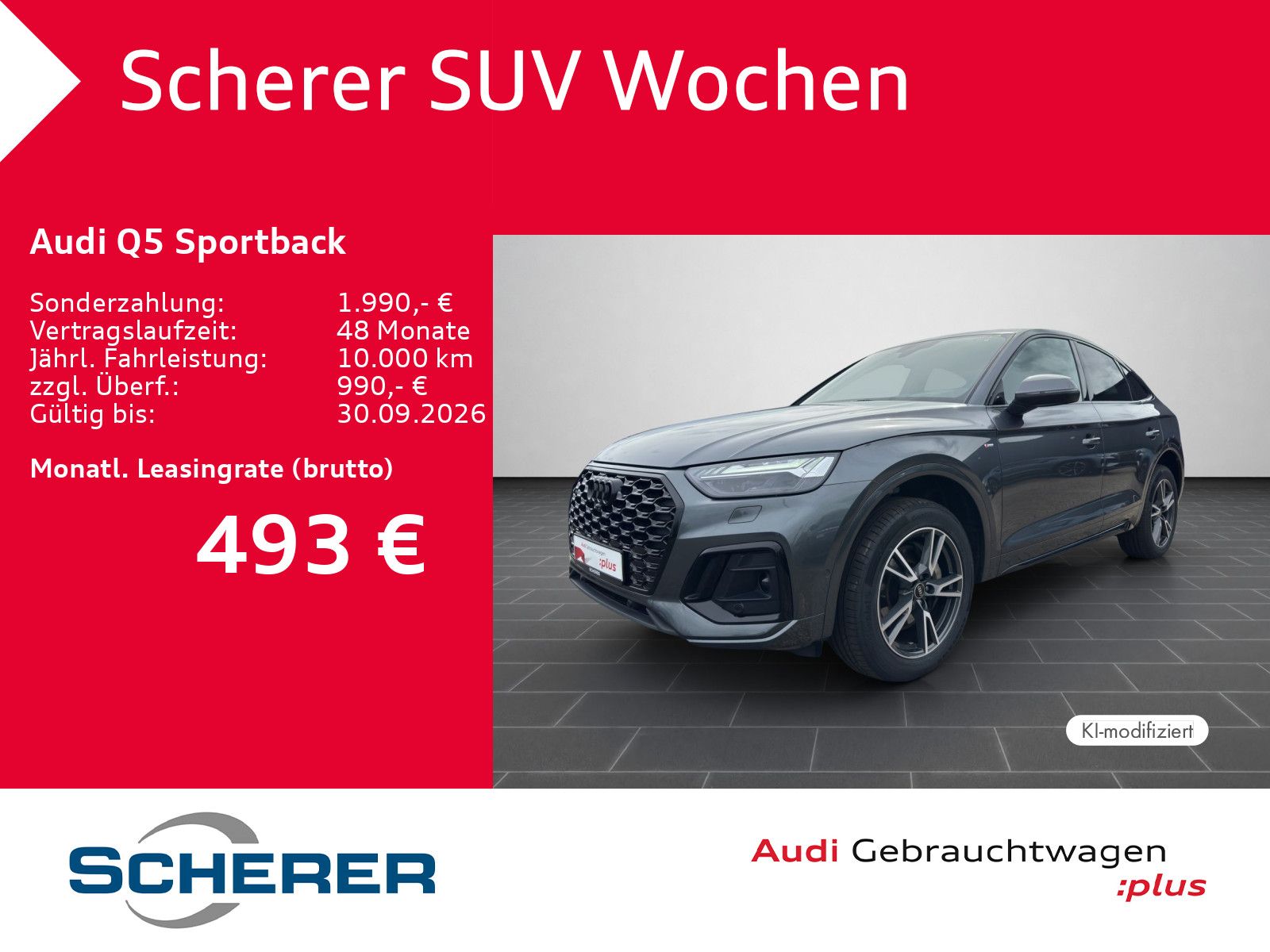 Audi Q5 Sportback 50 TDI S line quattro tiptronic AHK