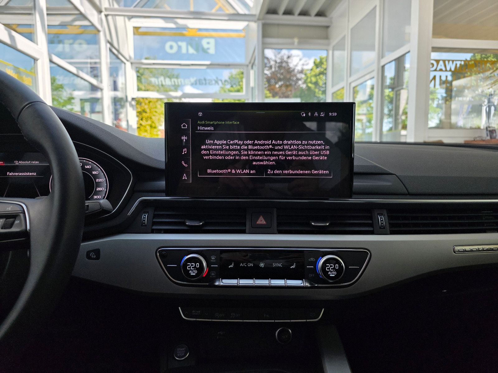 Audi A5 Sportback 40 TFSI quattro S Line Standheizung