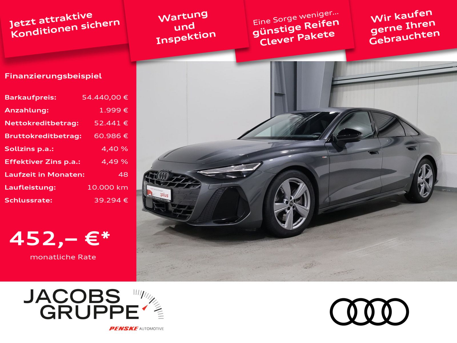 Audi A6 LimoTFSI quattro*2x S line*UPE92*Matrix*HuD*B