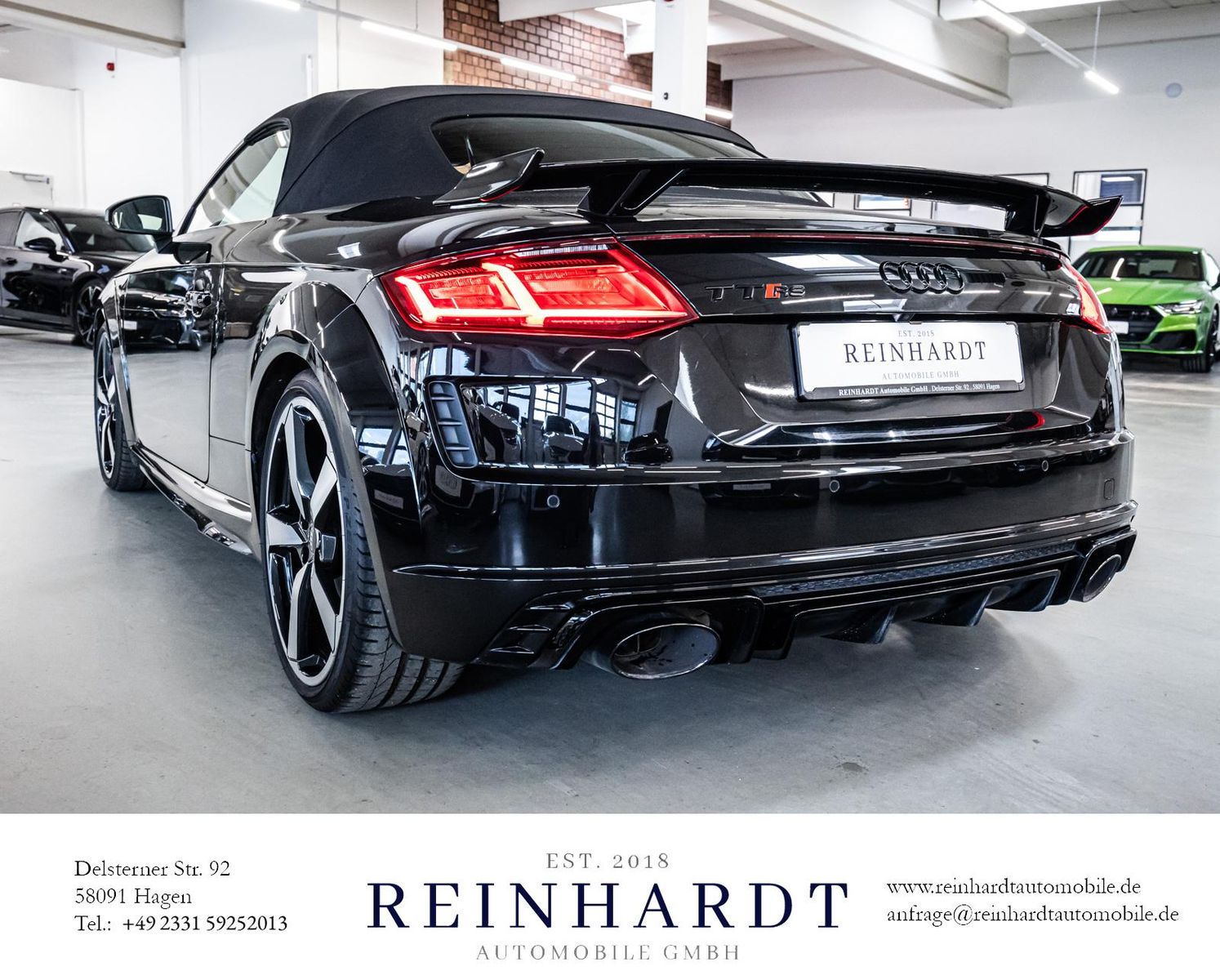 Audi TT RS ROADSTER ALL-BLACK/20Z/MTRX/RS-AGA/280KM/H