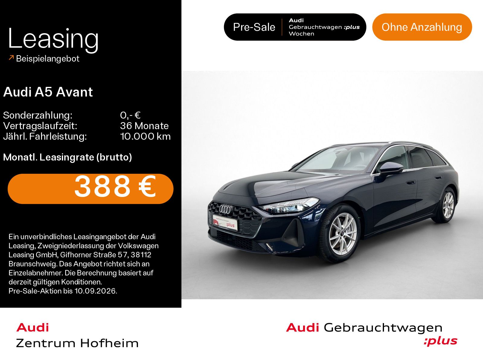 Audi A5 Avant 40 TDI S line S tro*B&O*HUD*Standh*Matr