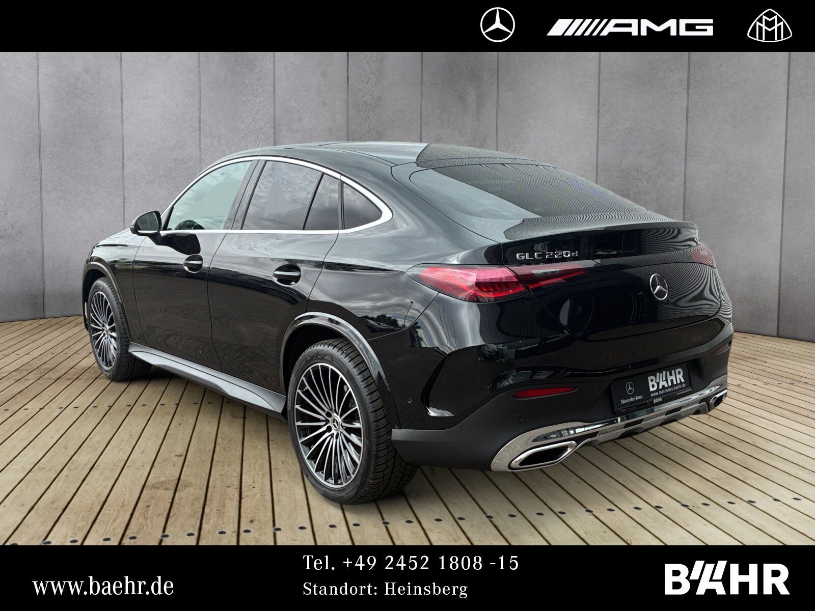 Mercedes-Benz GLC 220 d 4M Coupé AMG/MBUX/LED/360°/Totwinkel