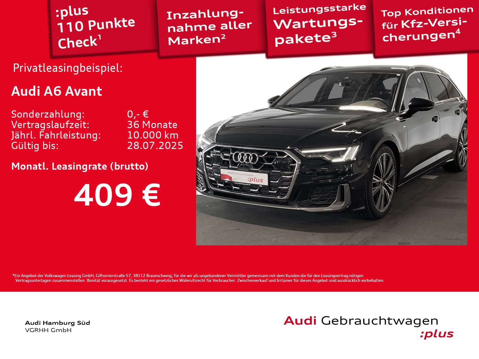Audi A6 Avant 45 TFSI qu S line S tronic - Samsaru's Car Outlet