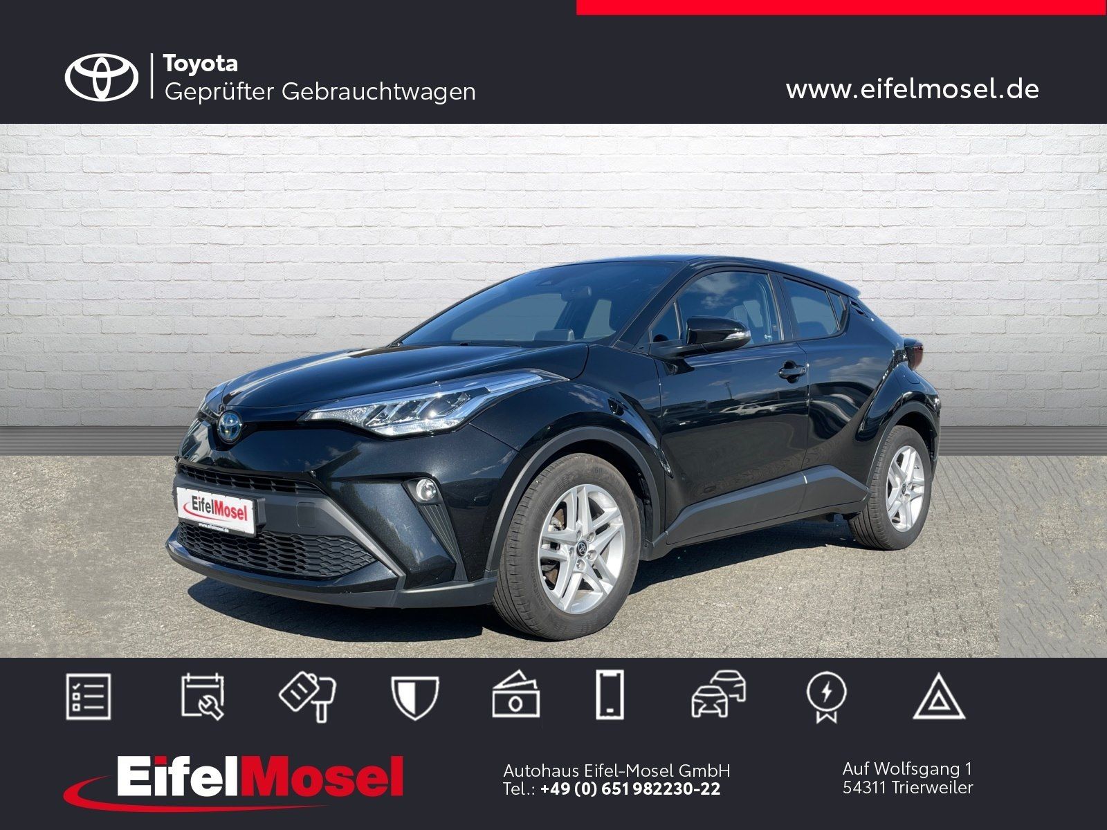 Toyota C-HR 1.8-l-Hybrid 5-Flow - Samsaru's Car Outlet