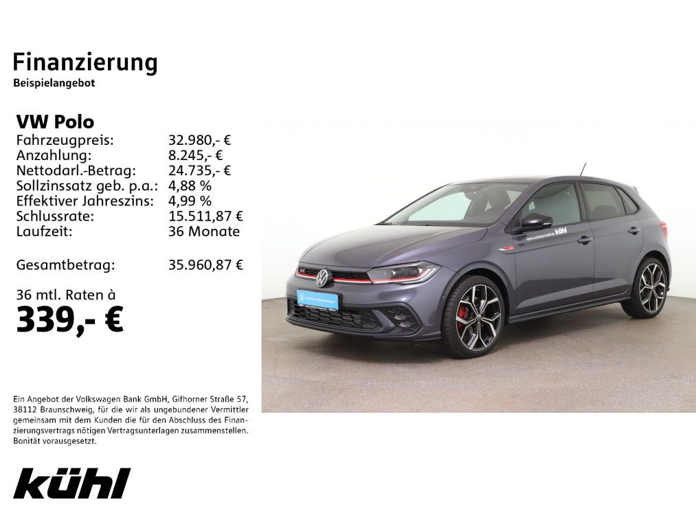 Volkswagen Polo 6 VI GTI 2.0 TSI DSG IQ.Light/ACC/Kamera/Ap