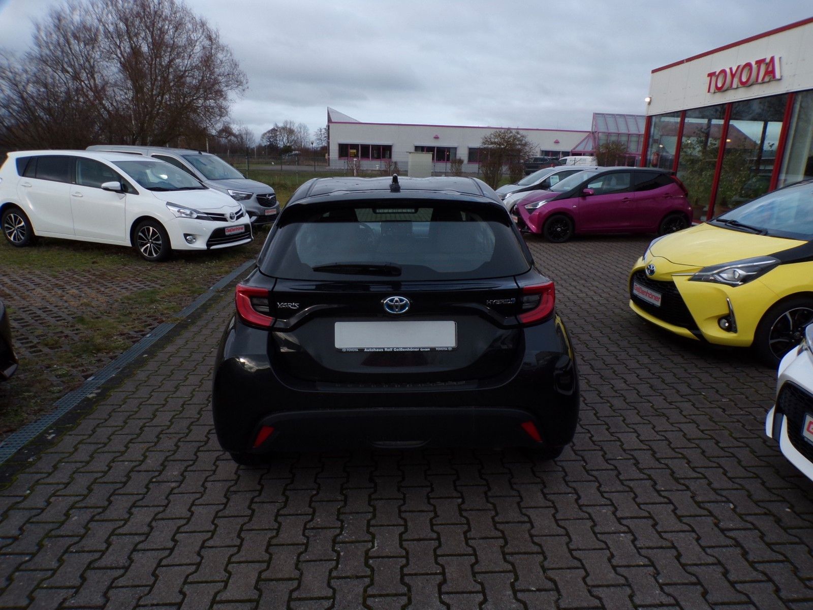 Toyota Yaris Hybrid Team Deutschland Sitzheizung