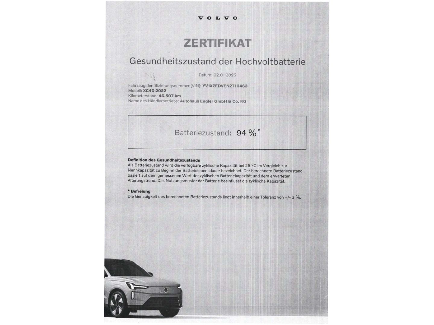 Volvo XC40 Pro Recharge AWD Cam AHK PanoDach