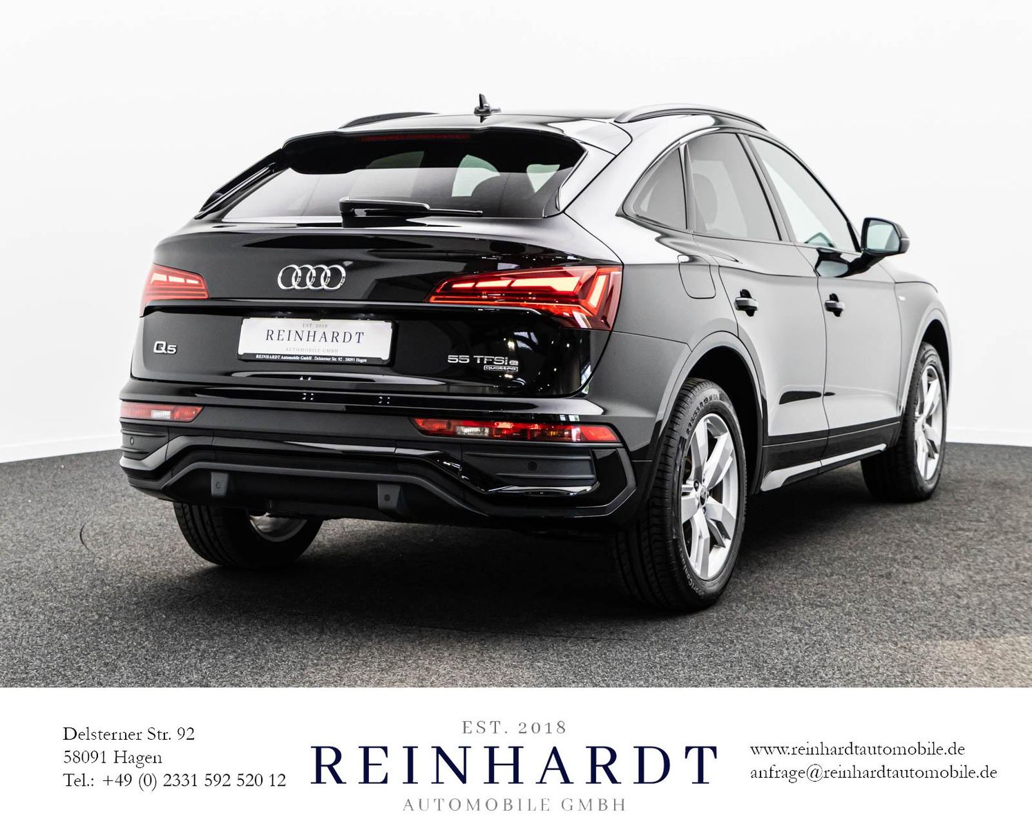 Audi Q5 SPORTBACK 55TFSIe Q S LINE BLACK LED/ACC/KAM.