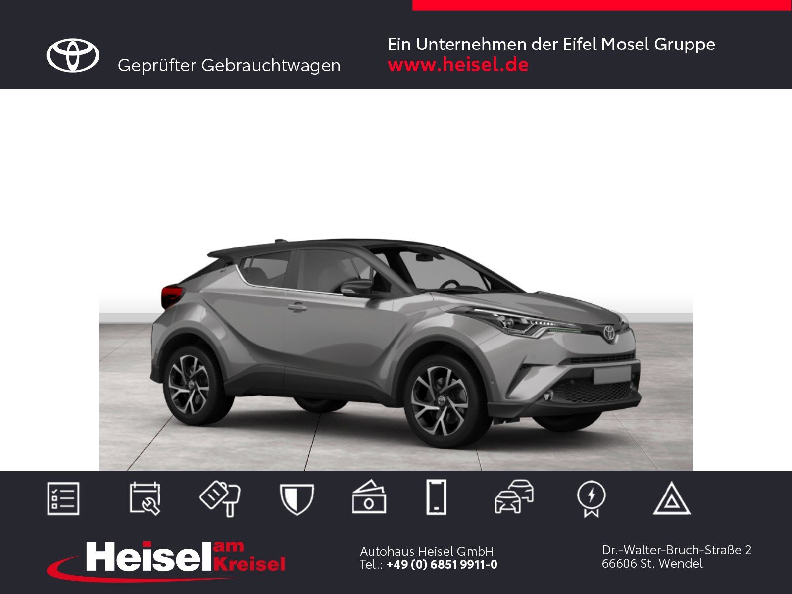 Toyota C-HR Hybrid - Samsaru's Car Outlet
