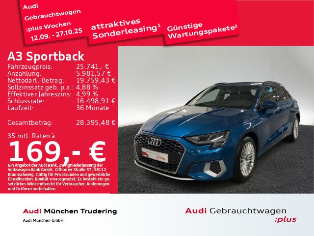 Audi A3 Sportback TFSI e Advanced 40 e 150(204) kW(PS