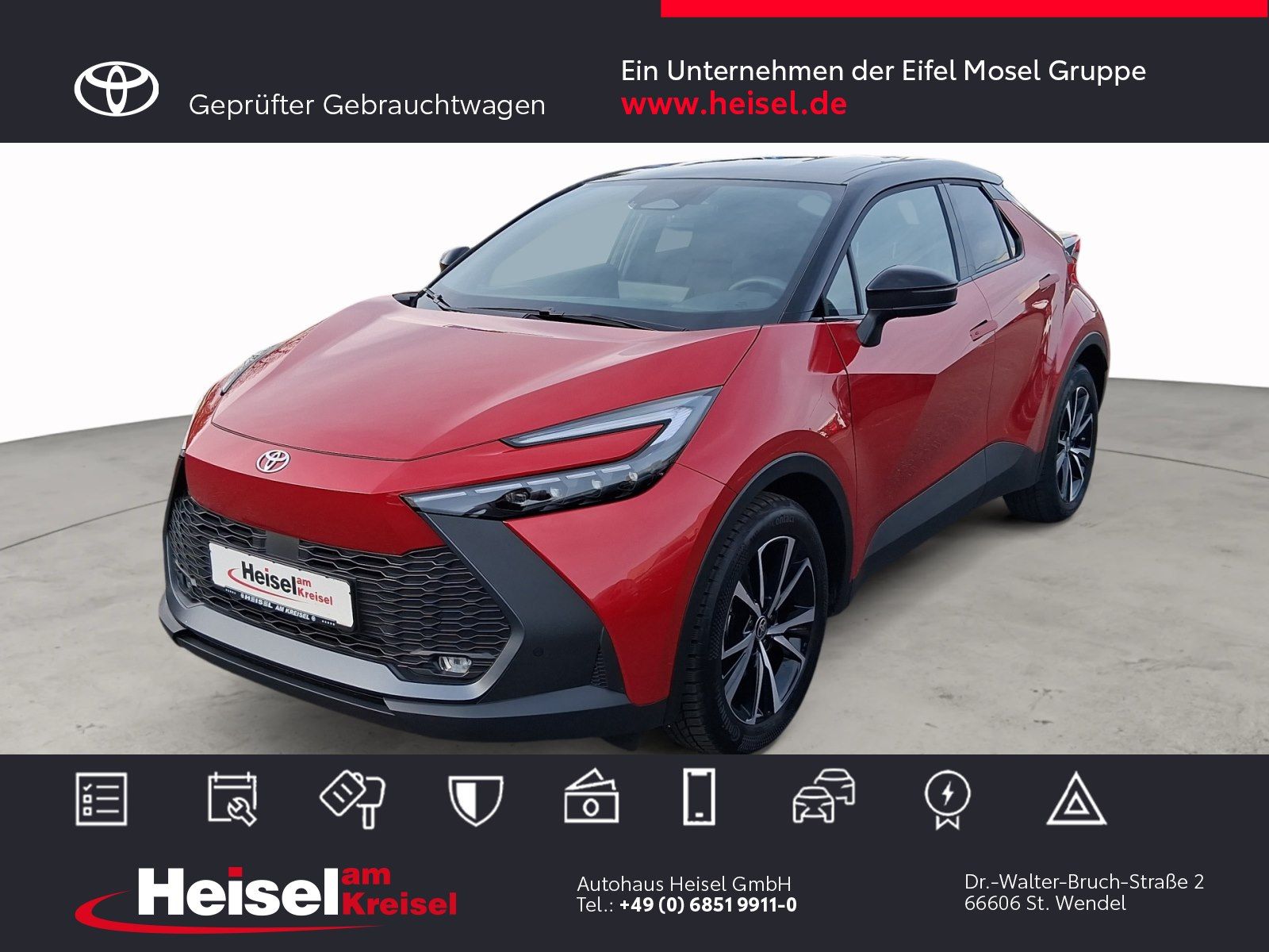 Toyota C-HR Plug-In Hybrid 2,0 4x2 Team Deutschland