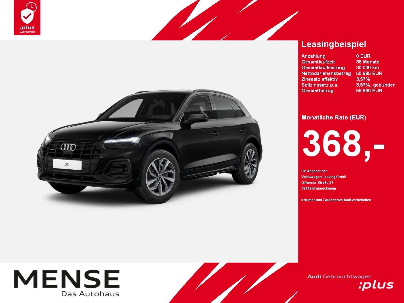 Audi Q5 45 TFSI quattro S tronic Advanced - Samsaru's Car Outlet