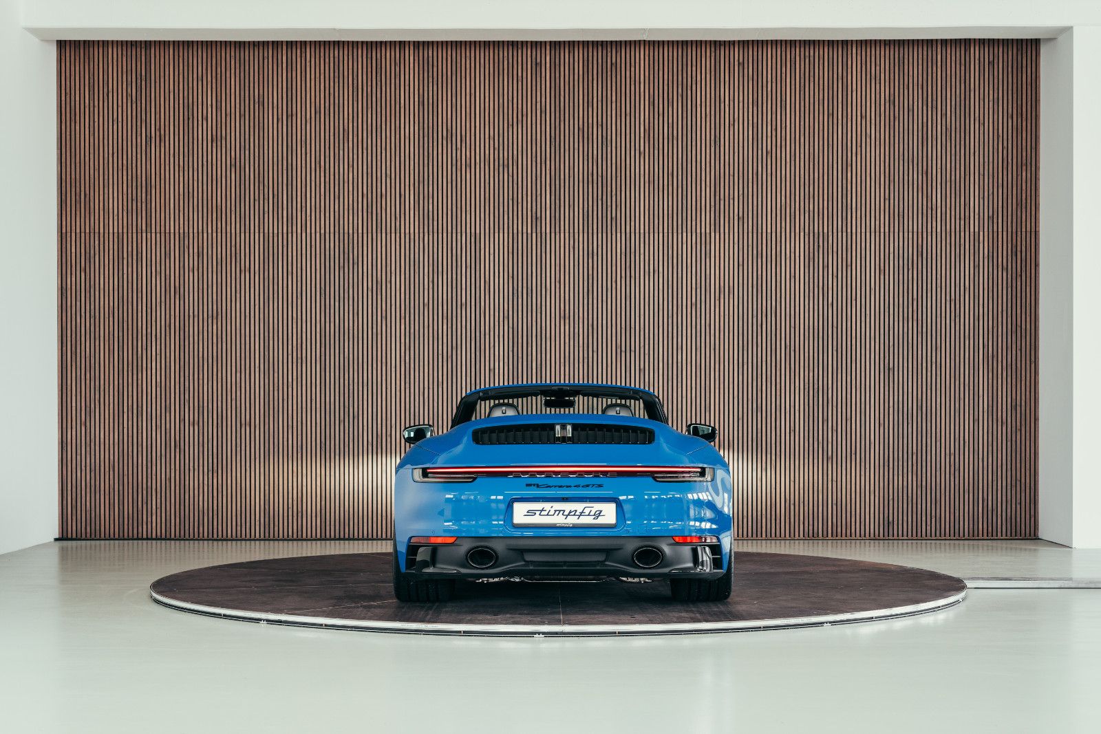 Porsche 992 Carrera 4 GTS Cabriolet, Sharkblue, MwSt awb