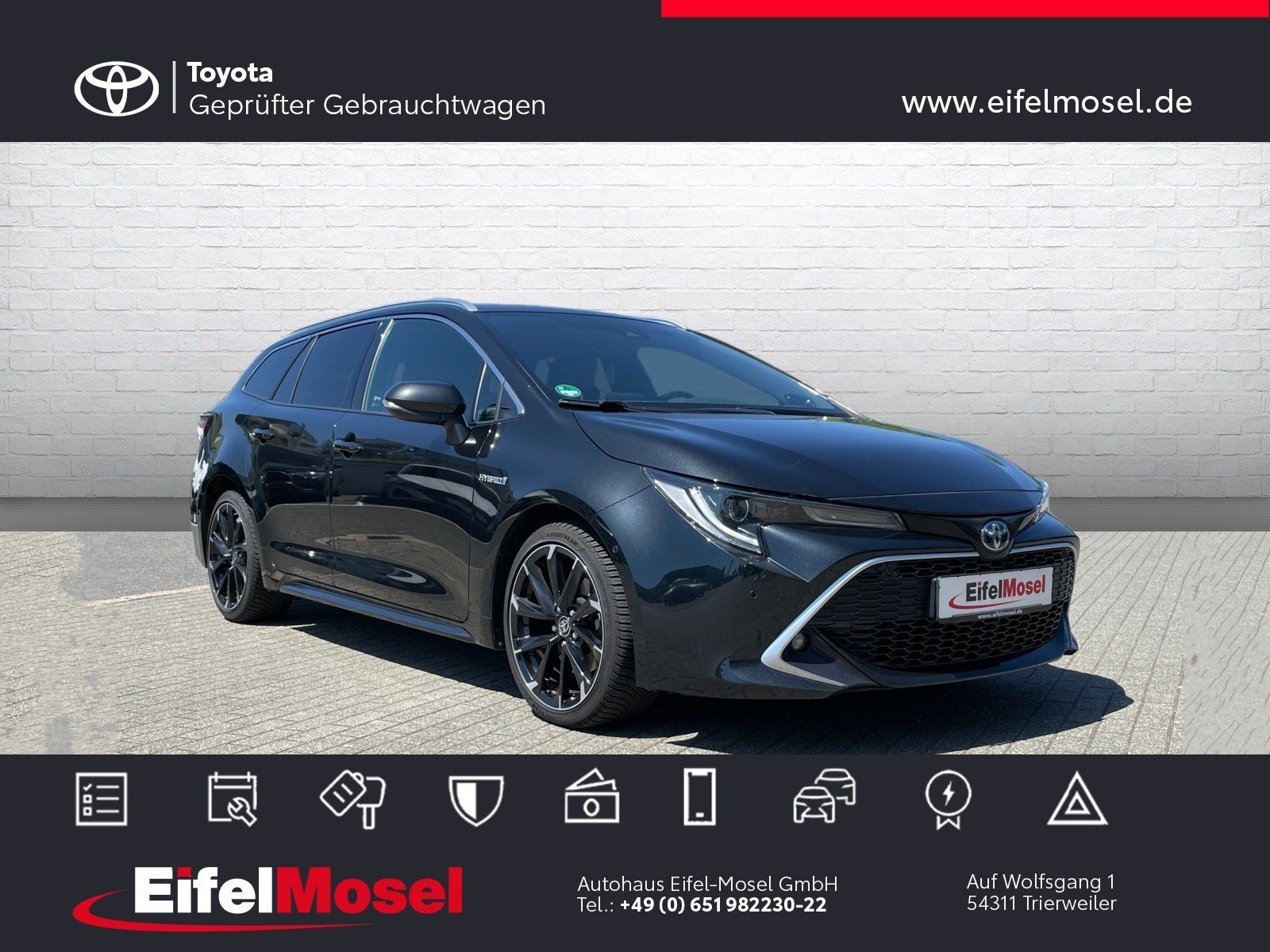 Toyota Corolla Touring Sports 2.0 Hybrid Lounge - Samsaru's Car Outlet