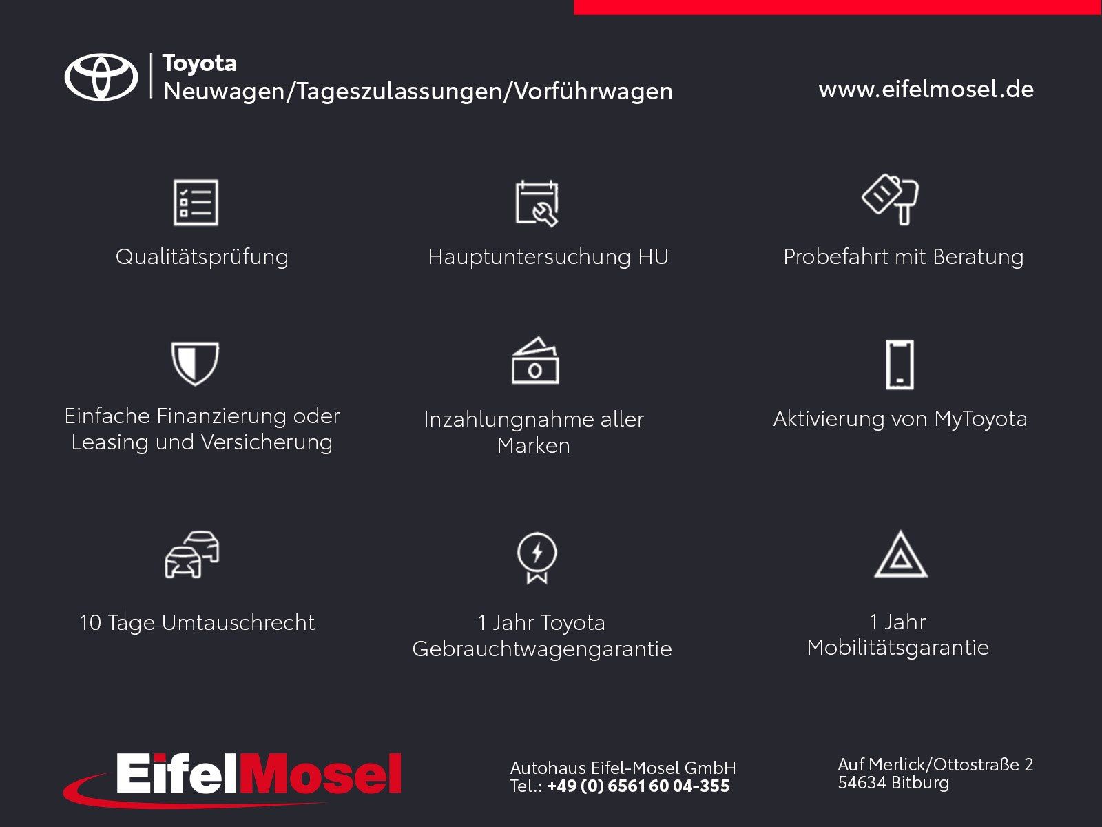 Toyota C-HR Team D / Teamplayer 15 Jahre Relax Garantie