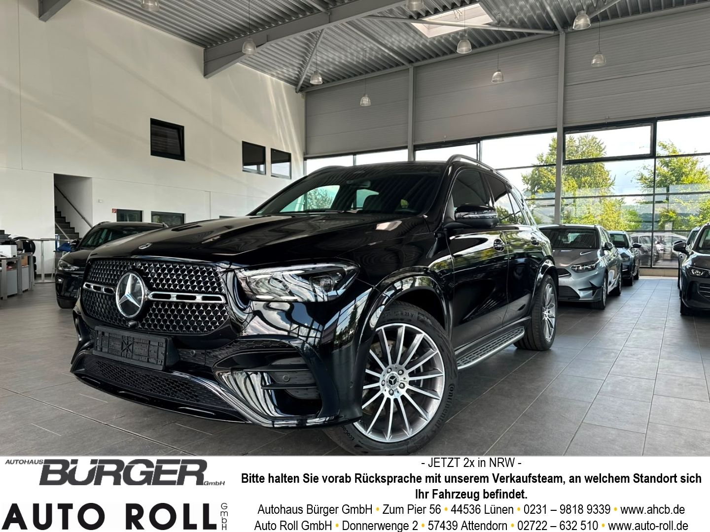 Mercedes-Benz GLE 300 4M AMG AHK Pano 21-Zoll Burmester Airmat