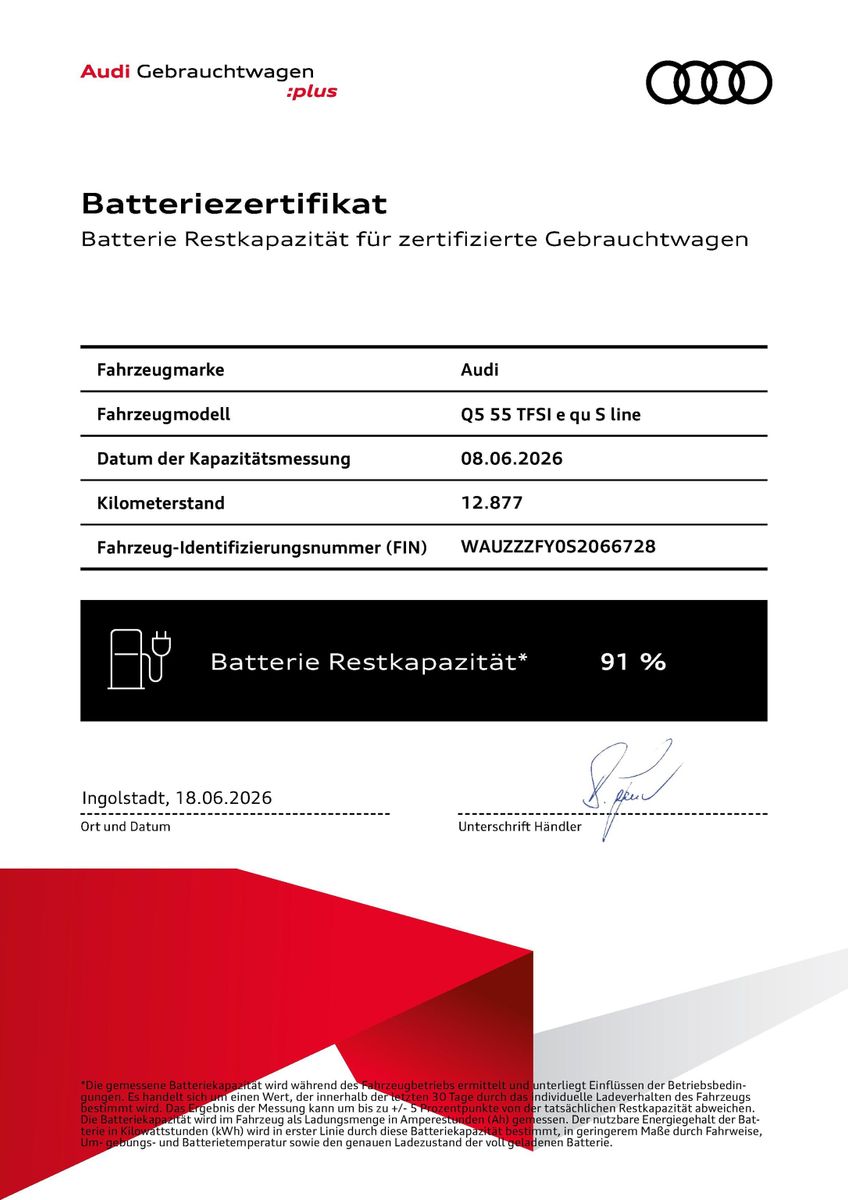 Audi Q5 55 TFSI e qu S line MATRIX AHK PANO 360° ACC