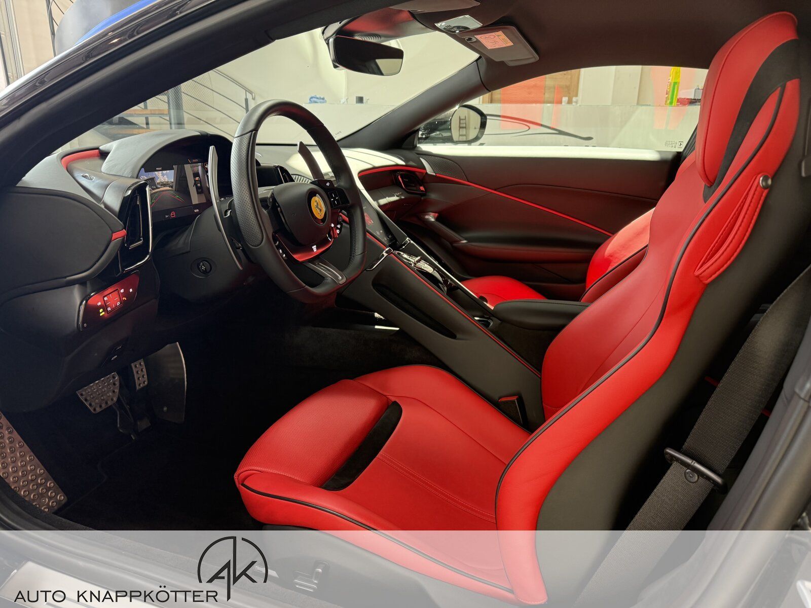 Ferrari Roma/ 1. Hand/ Keramik Scheckheft/ Klima