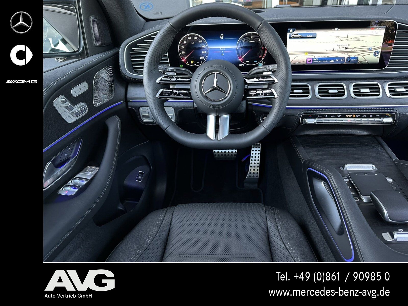 Mercedes-Benz GLE 450 d 4M AMG Premium Pano HuD AHK Burmester®