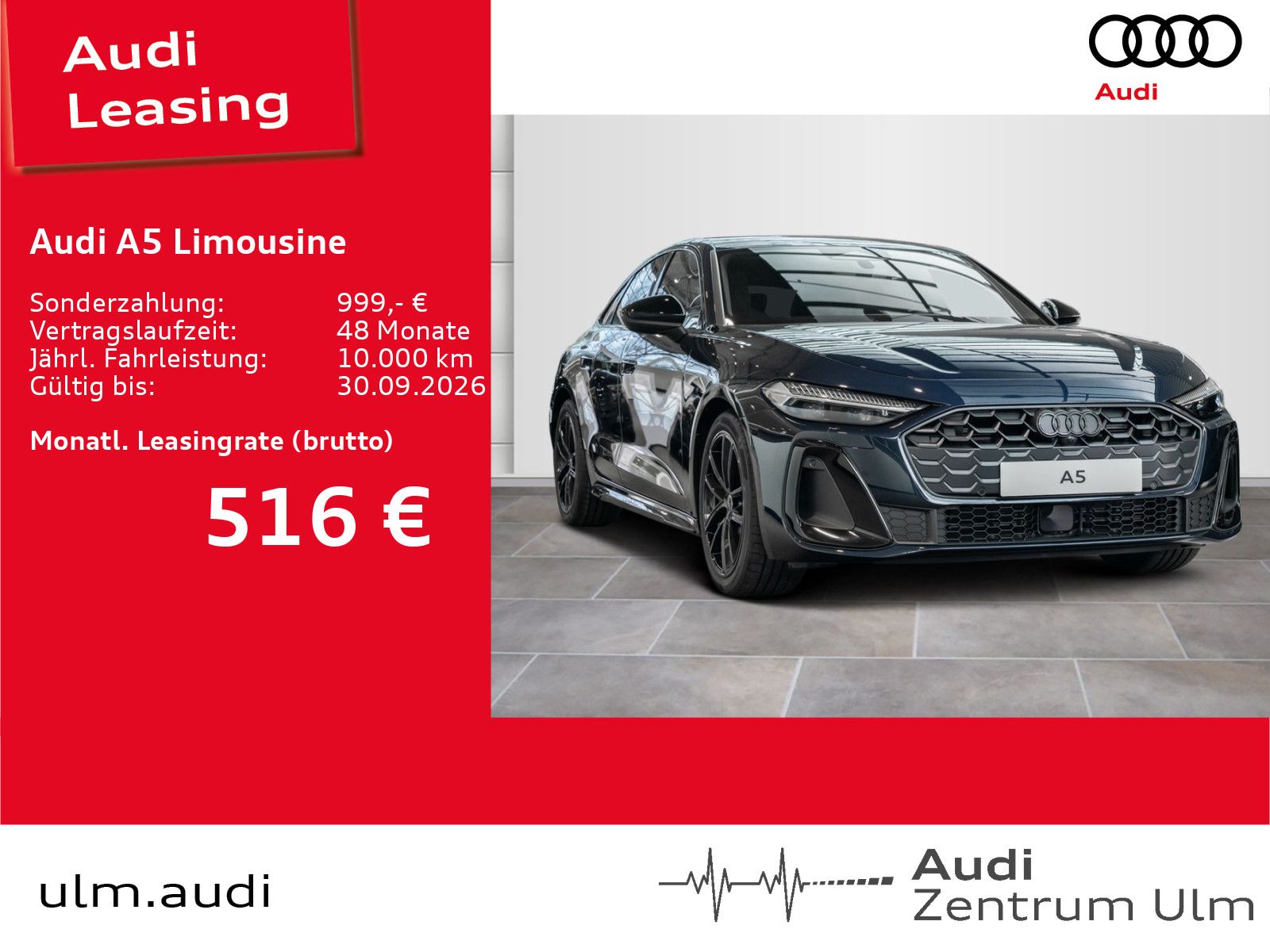 Audi A5 Limousine S-Line Black TFSI quattro TECH PLUS