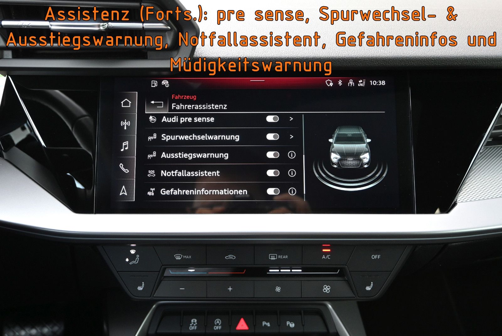 Audi A3 35 TFSI S tro. Limousine °ACC°PANO°HEAD-UP°