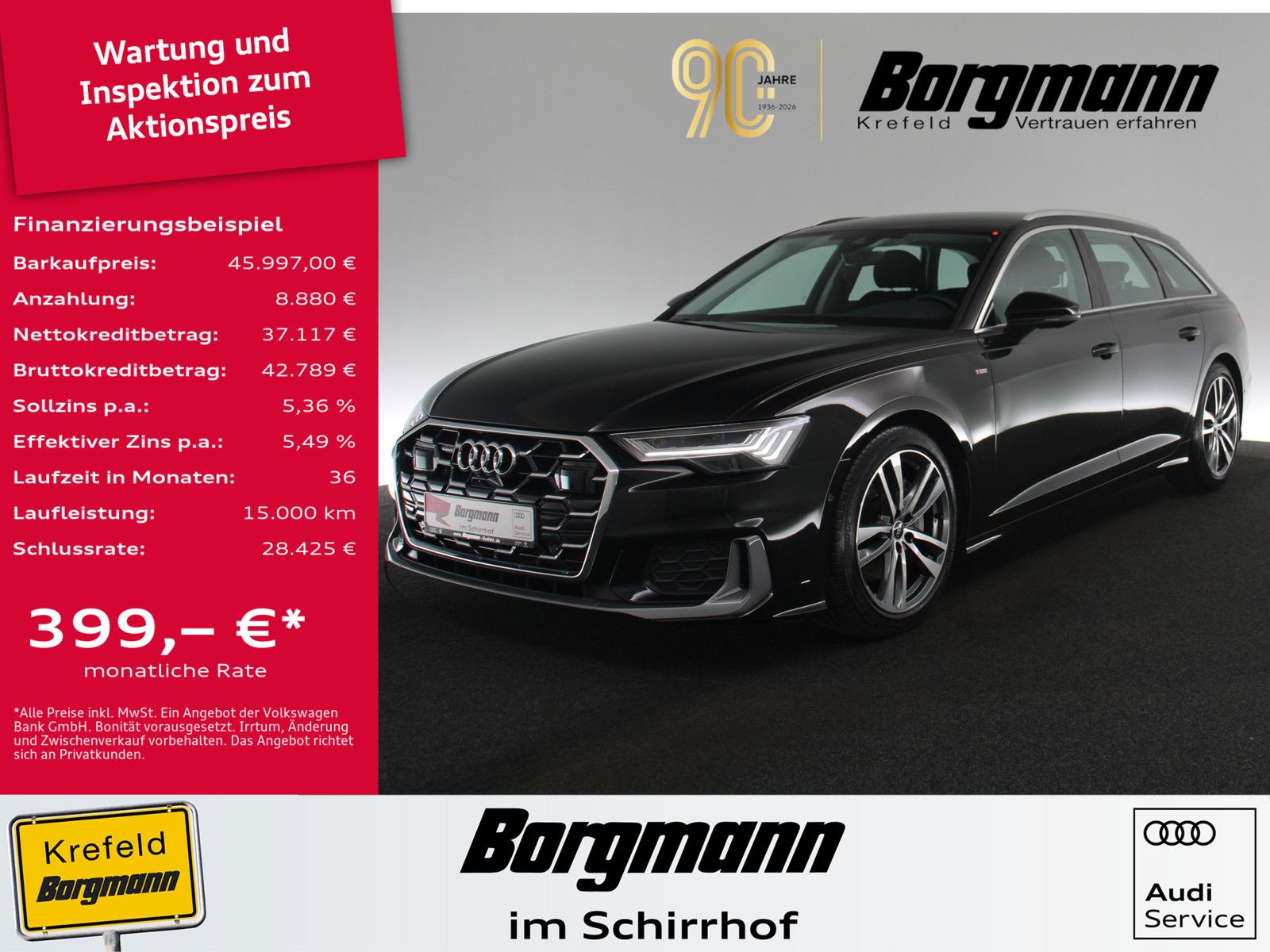 Audi A6 Avant 45 TDI quattro S line AHK MATRIX-LED