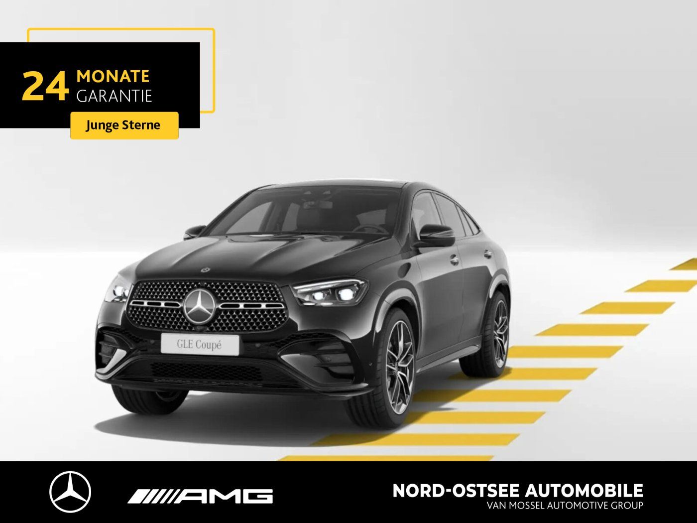 Mercedes-Benz GLE 450 d COUPE 4M AMG BURMESTER NIGHT PANO AHK