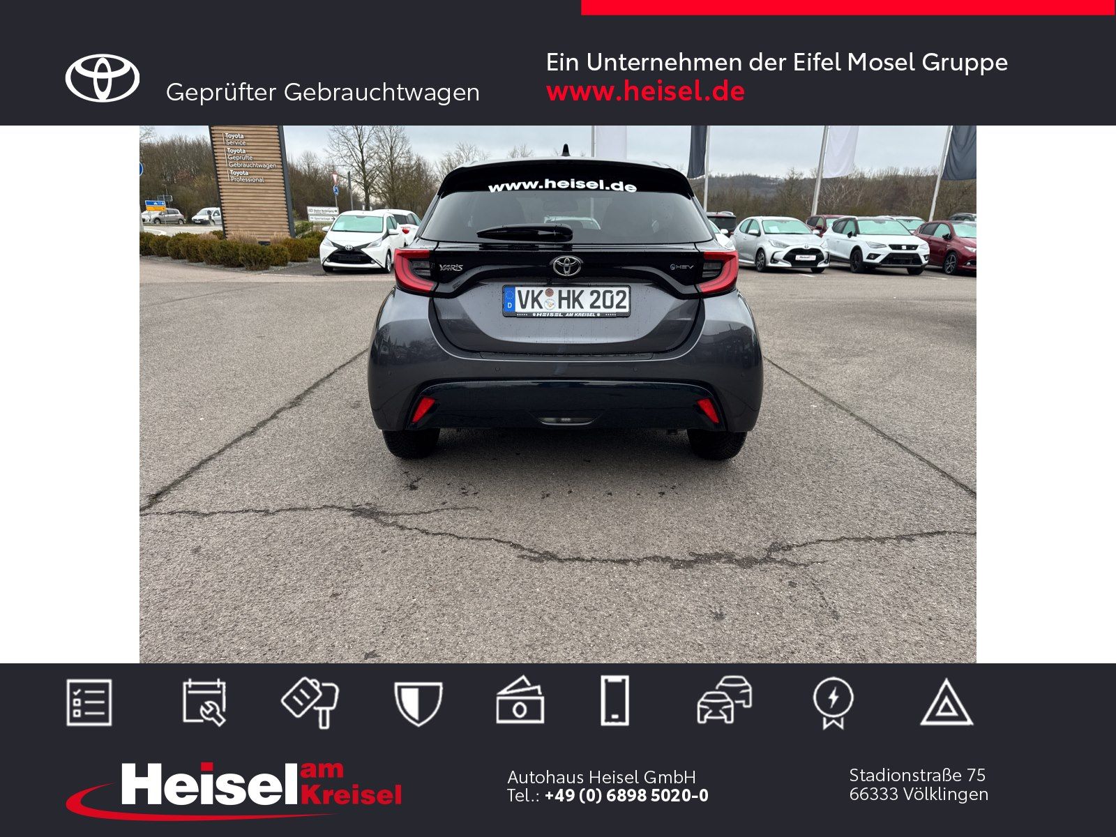 Toyota Yaris Hybrid Style -- Standort Völklingen --