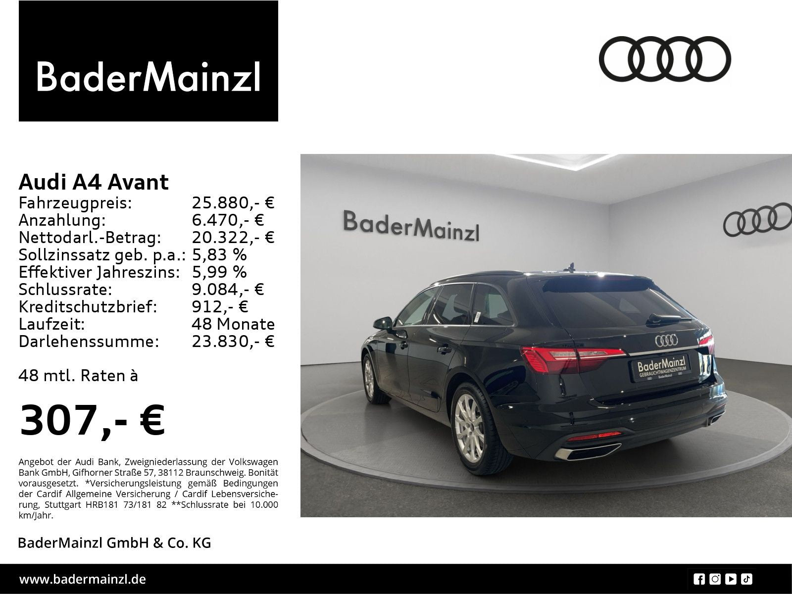 Audi A4 Avant 35 TFSI - Samsaru's Car Outlet