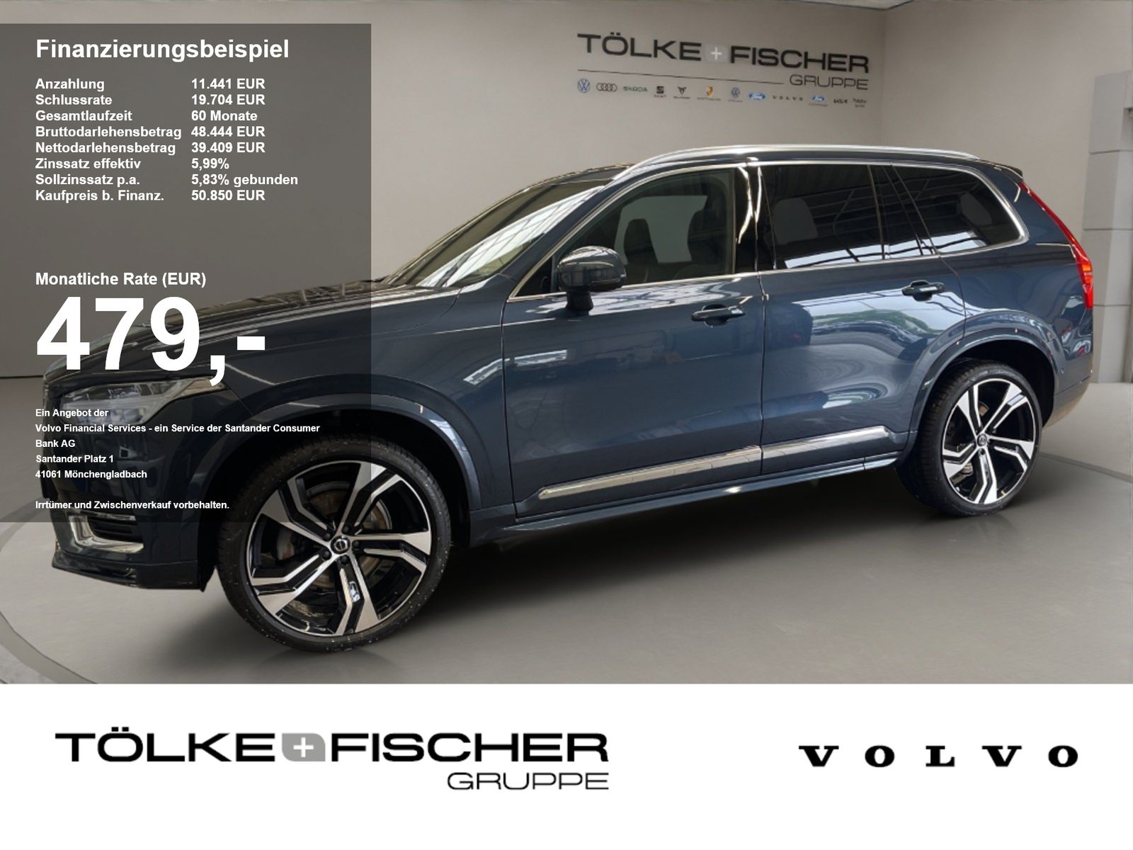 Volvo XC90 B5 (Diesel) Ultimate Bright ACC AHK AUT 360