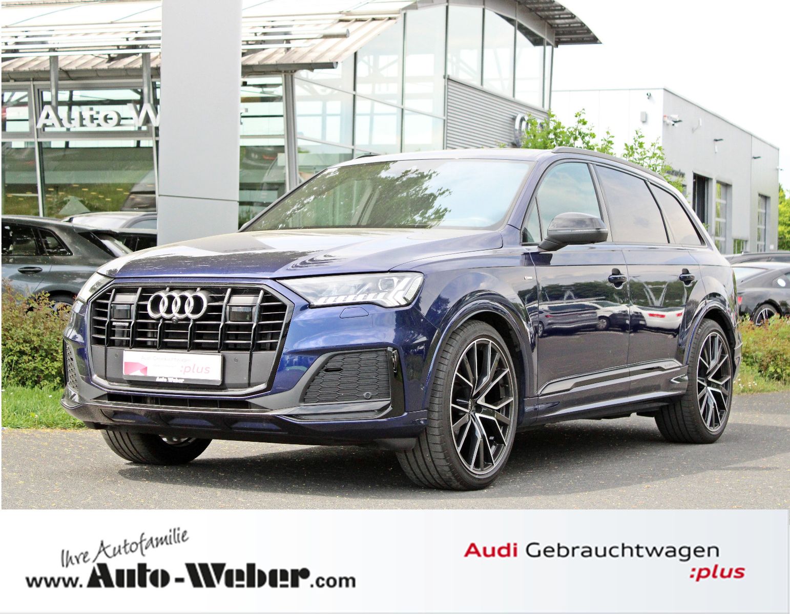 Audi Q7 50TDI S LINE BLACK PANO HUD STHZ AHK MATRIX