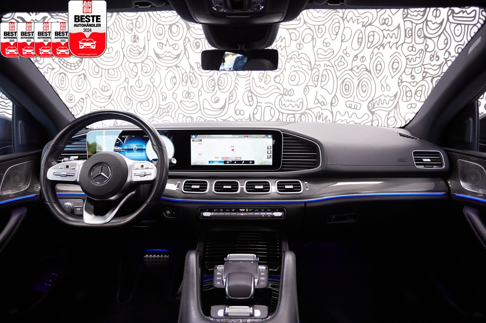 Mercedes-Benz GLE 400 d Coupe 3x AMG SPORT*LUFT*PANO*DESIGN*22