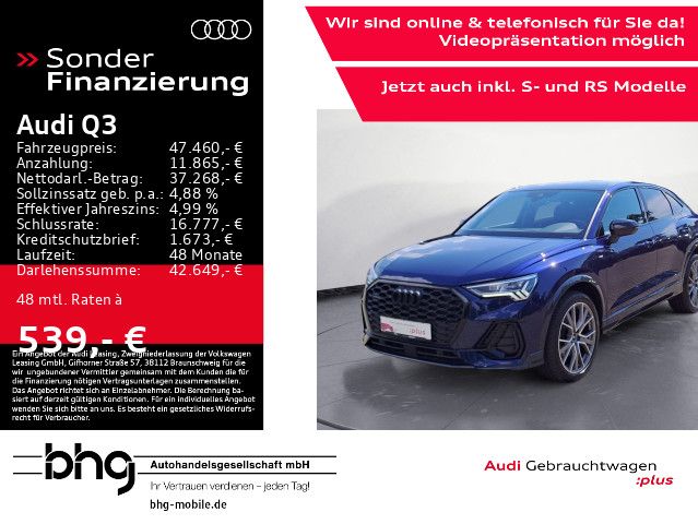 Audi Q3 40 TFSI Sportback quattro S line - Samsaru's Car Outlet
