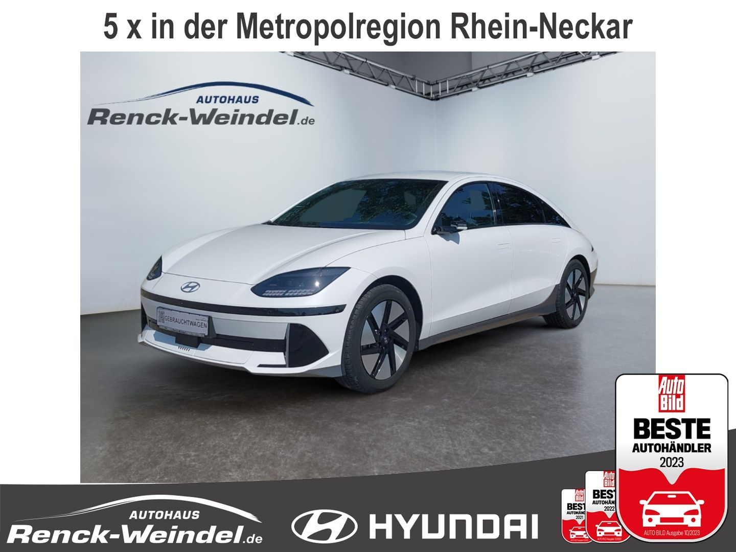Hyundai IONIQ 6 Uniq DIGIT HUD Navi Digitales Cockpit Me