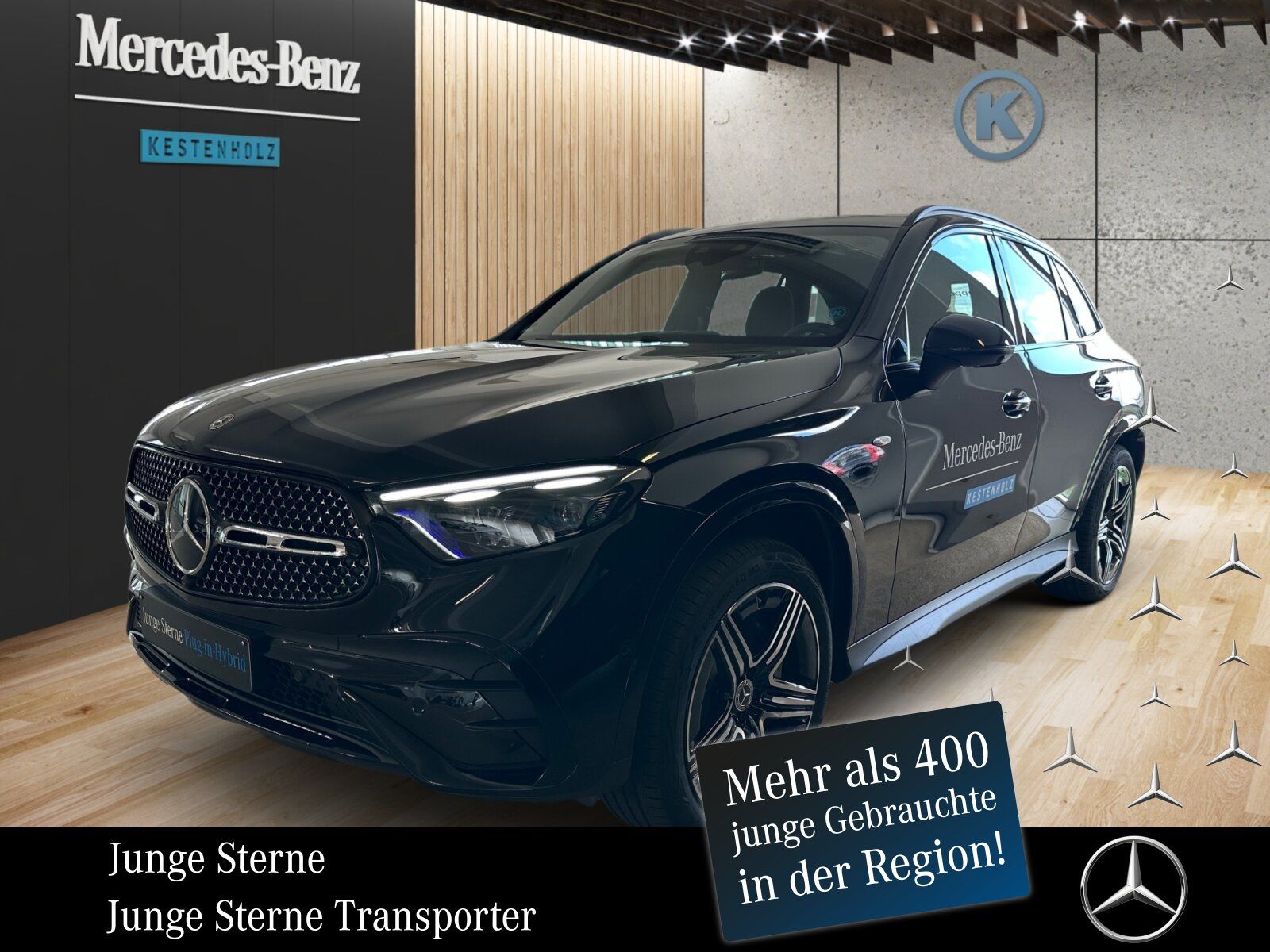 Mercedes-Benz GLC 300 DE 4M AMG°LEDER°BURM°PAN°BURM°AHK°NIGHT°