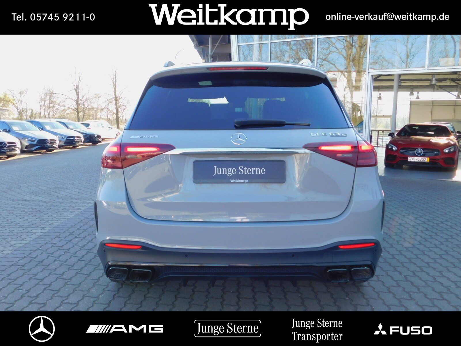 Mercedes-Benz AMG GLE 63 S 4M+ Night+Pano+AHK+Perf.Abgas+360°