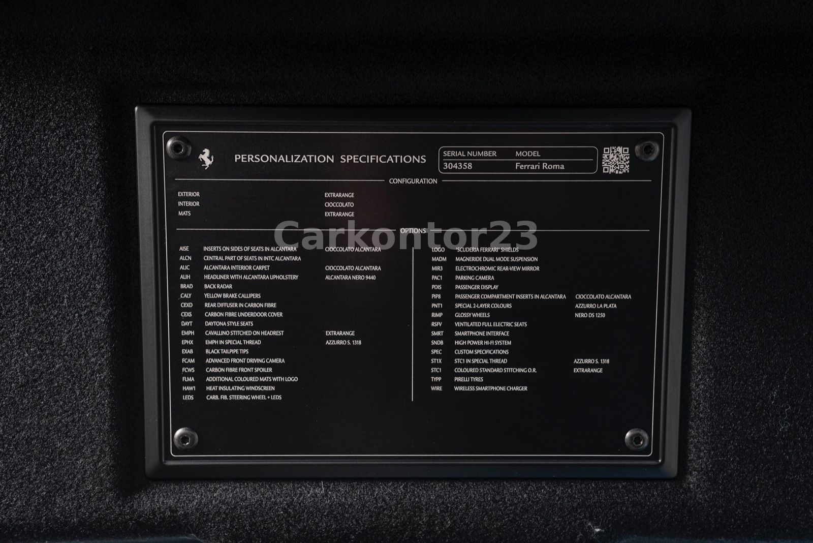 Ferrari Roma 3.9 T V8 DCT Atelier - Samsaru's Car Outlet