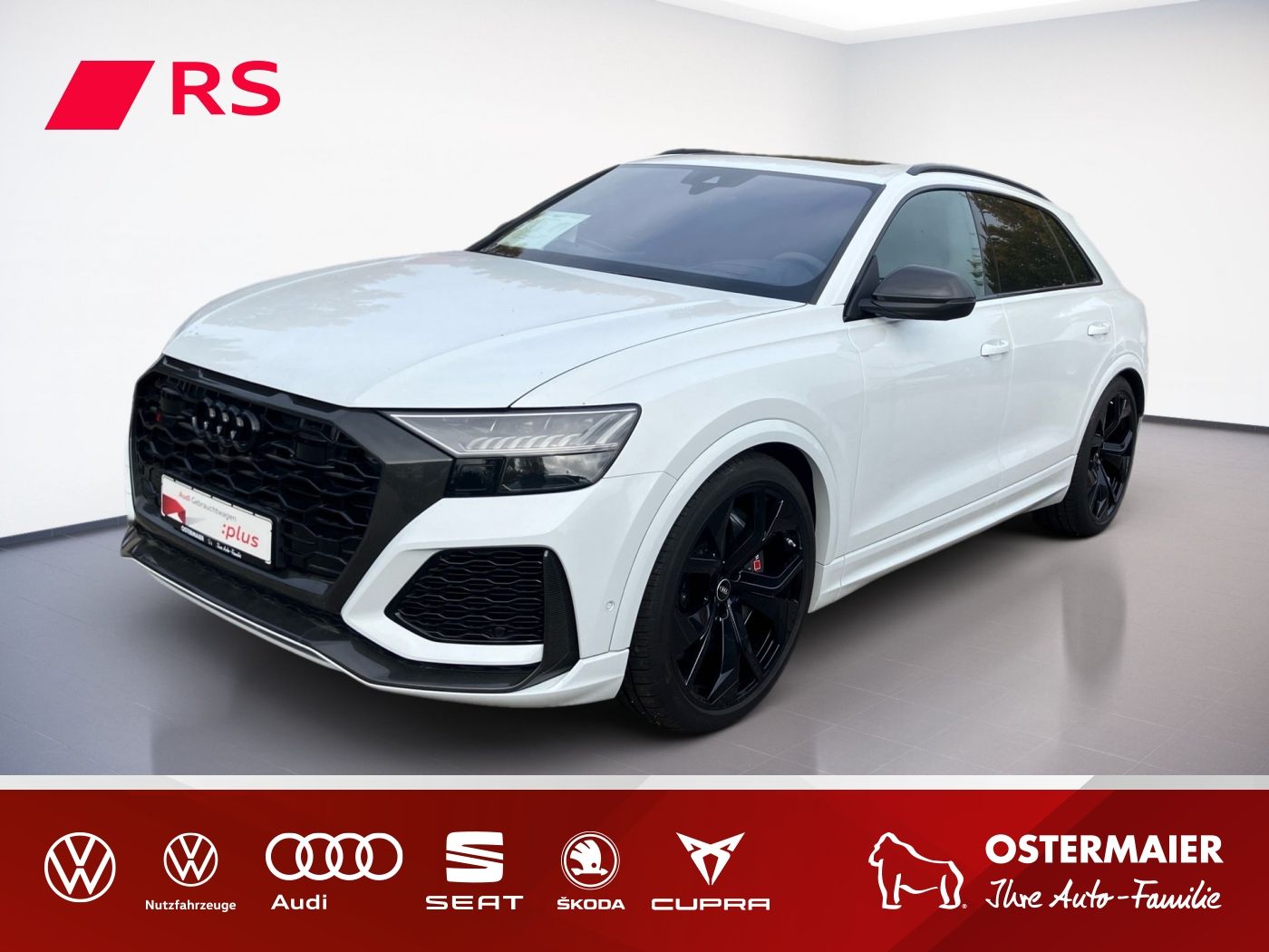 Audi RS Q8 600PS QUATTRO AHK.PANO.STANDHZG.B&O.360°KA