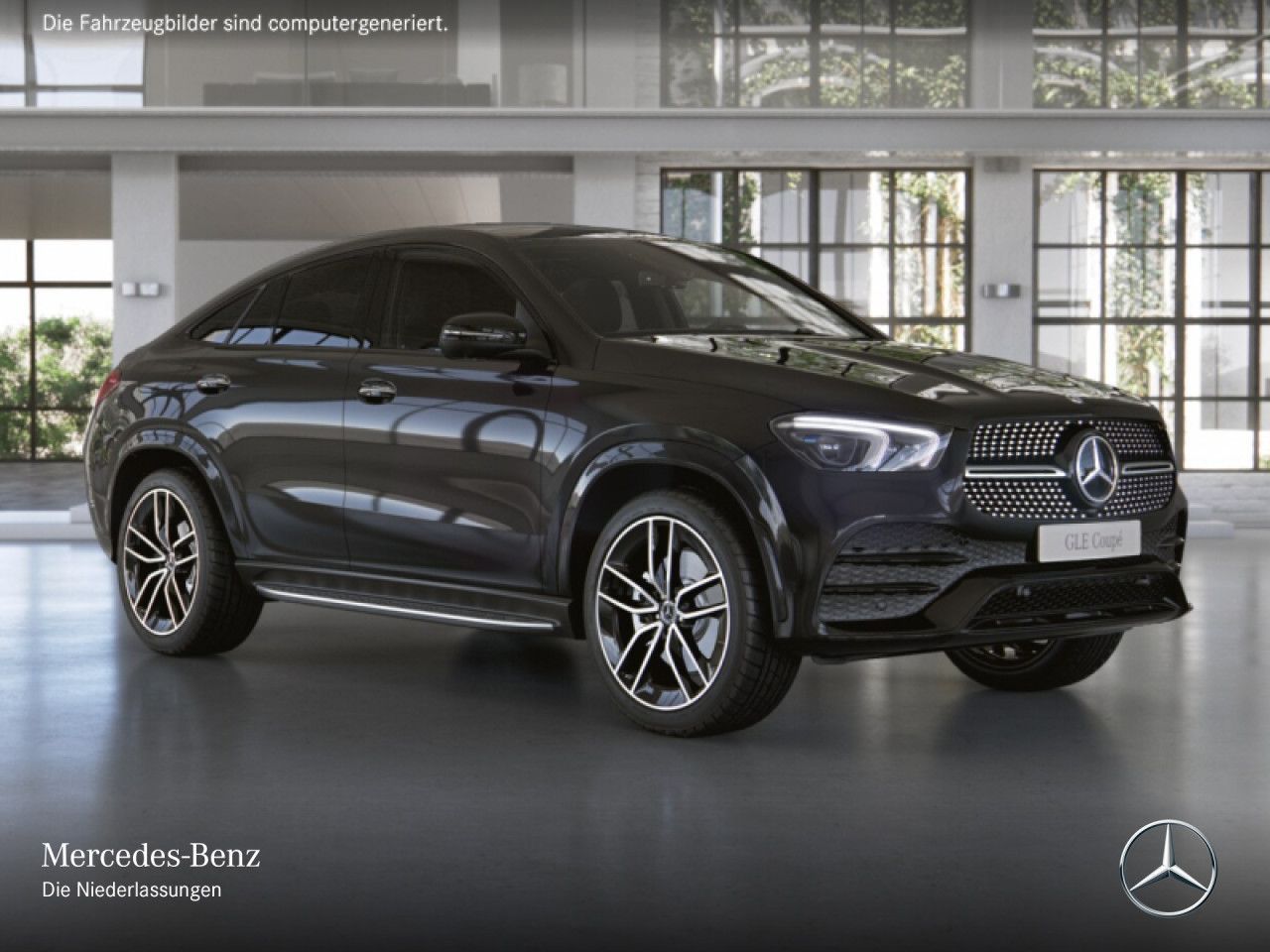 Mercedes-Benz GLE350e 4M Cp AMG/Dist/Pano/Airm/Trittb/22"/Burm