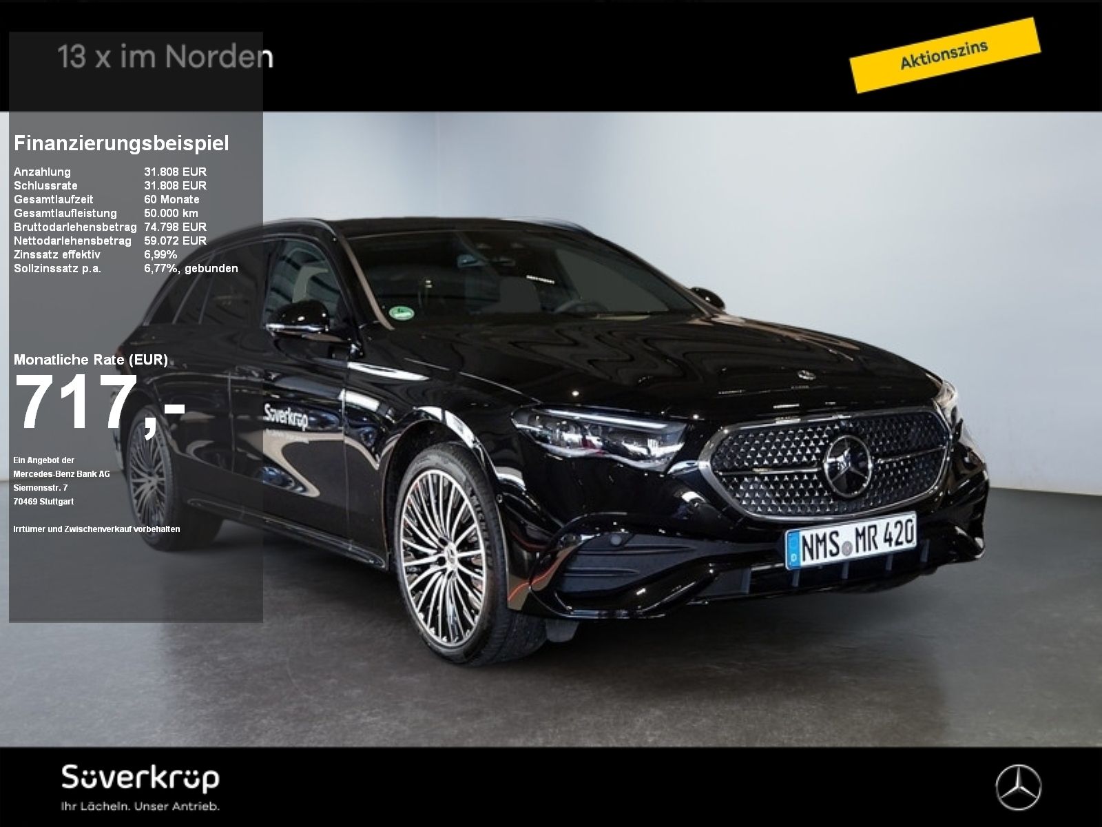 Mercedes-Benz E 450 d 4MATIC T-Modell AMG BURM NIGHT PREMIUM