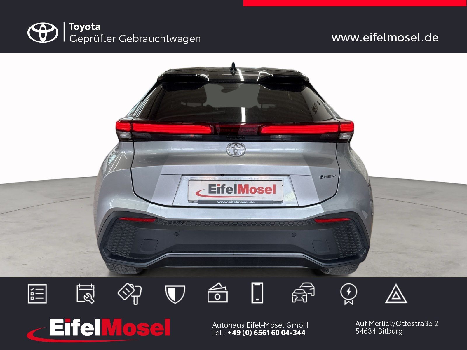 Toyota C-HR Team + Technik 15 Jahre Relax Garantie