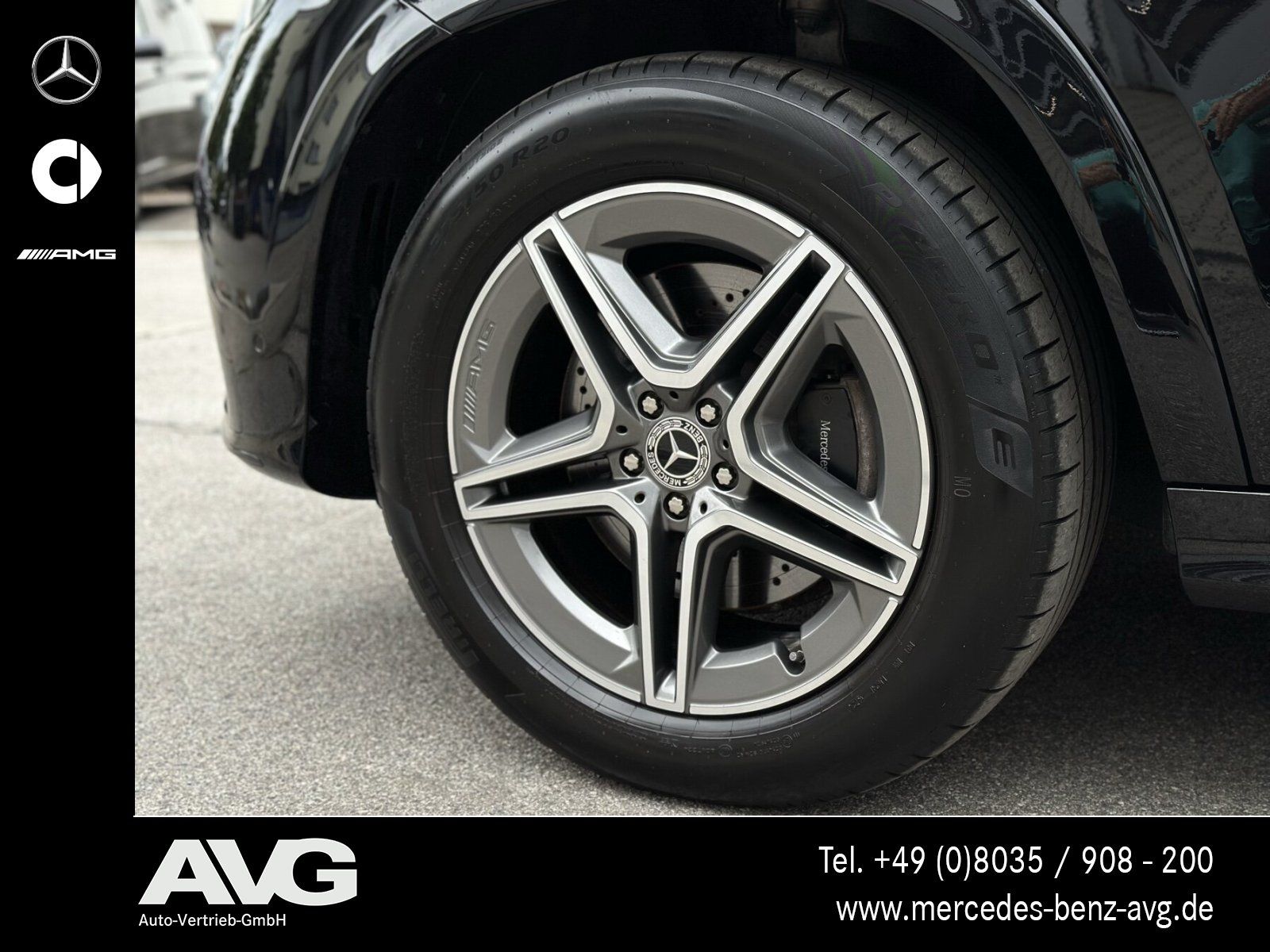 Mercedes-Benz GLE 300 d 4M AMG Pano AHK Burm. Airmatic Night