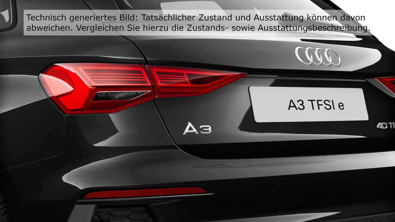 Audi A3 40 TFSIe Sportback S tronic S line