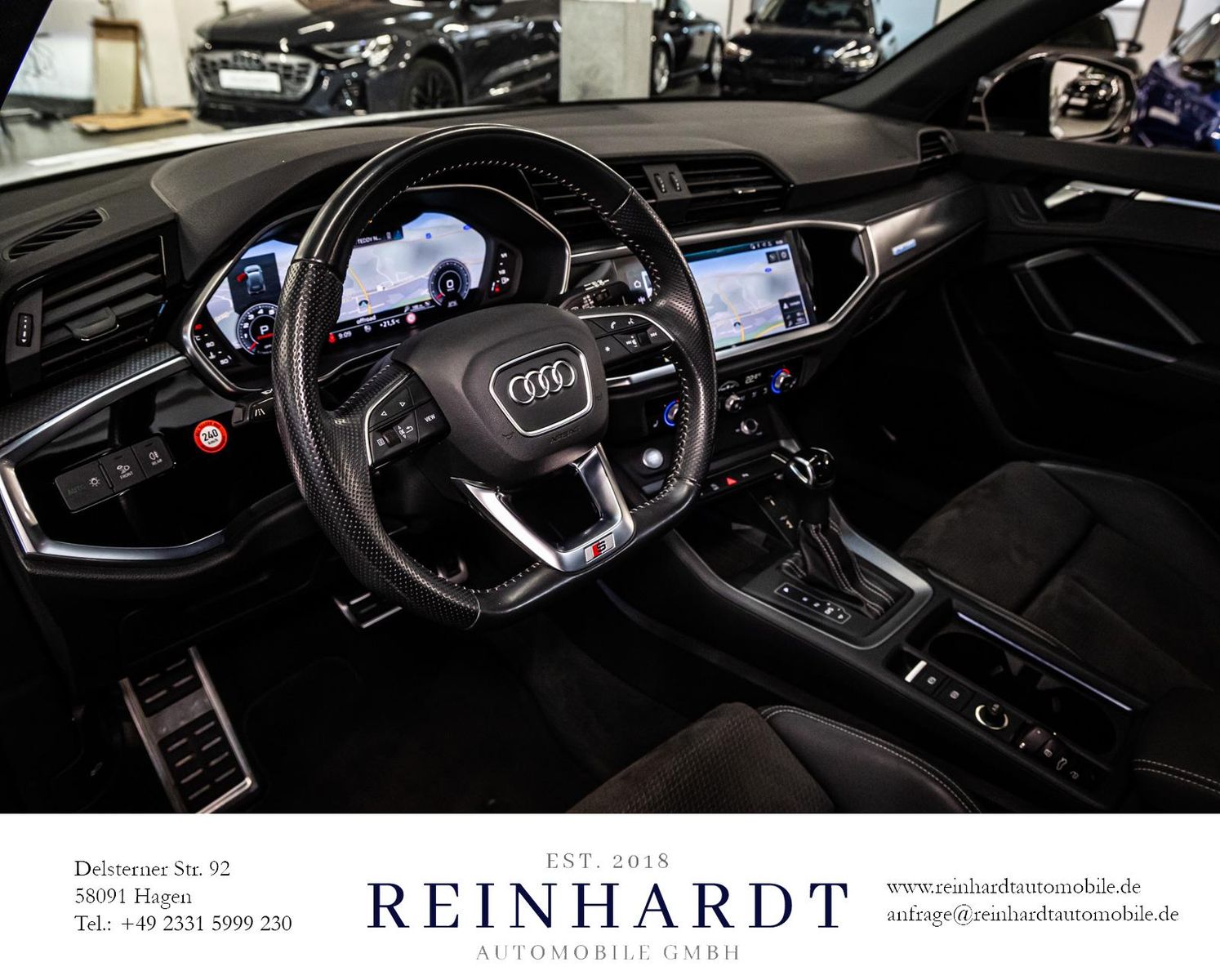 Audi Q3 45 TFSI Q S LINE/BLACK - Samsaru's Car Outlet