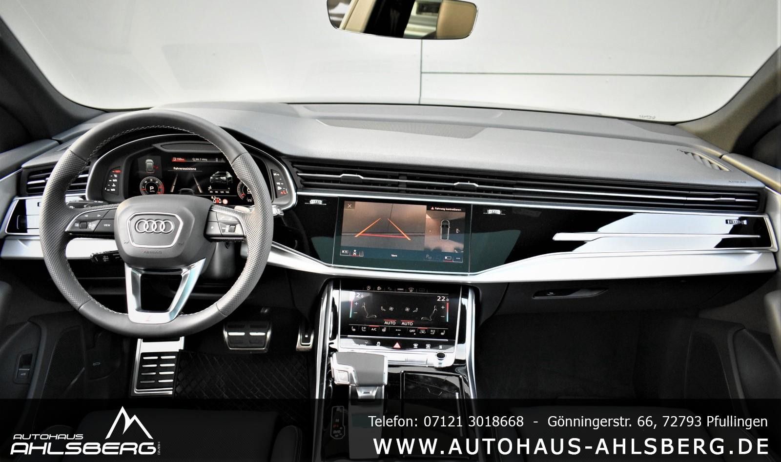 Audi Q8 S-Line Pano 23 Zoll 360°/HD Matrix/Massa./HUD