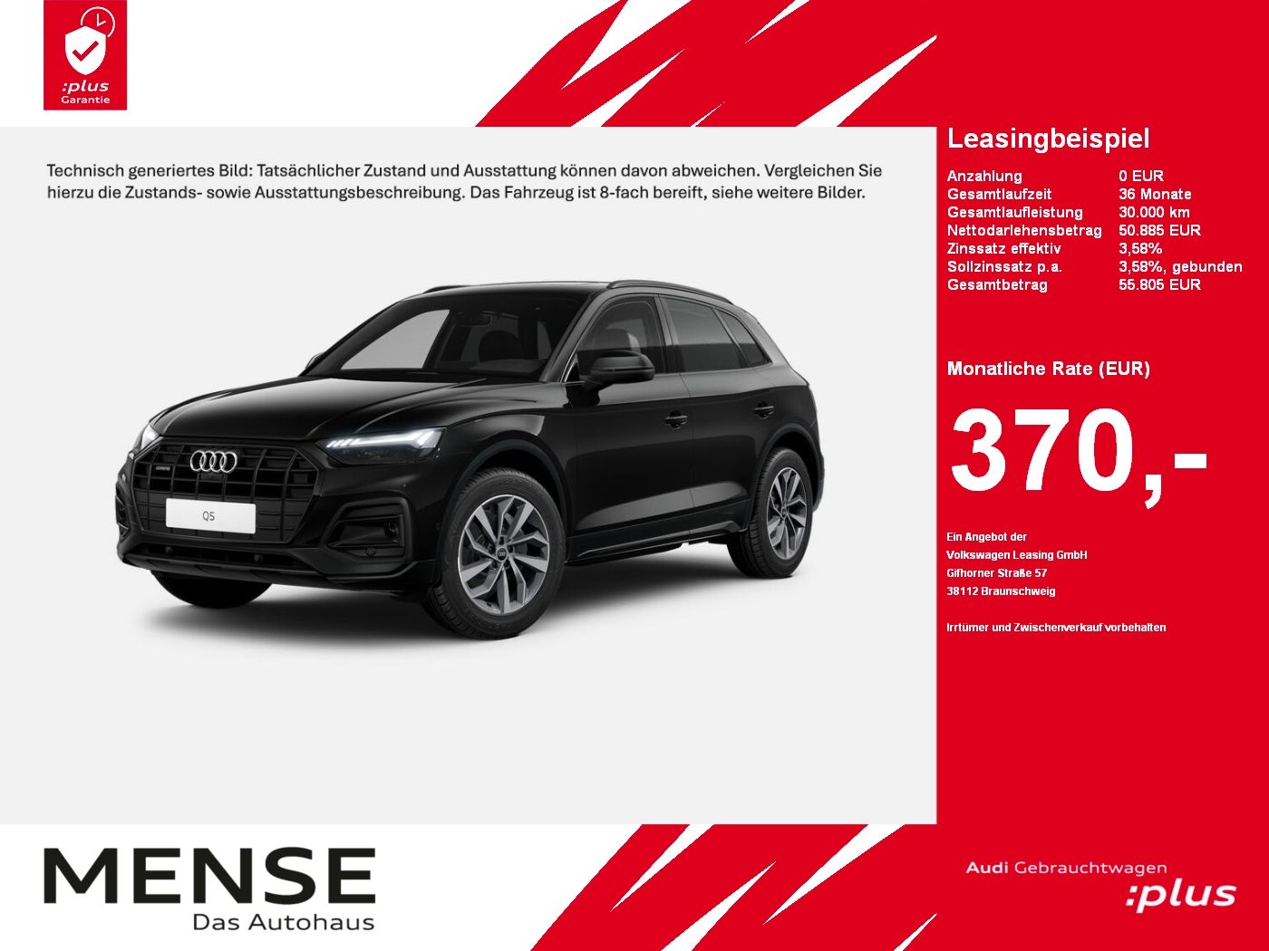 Audi Q5 45 TFSI quattro S tronic advanced - Samsaru's Car Outlet