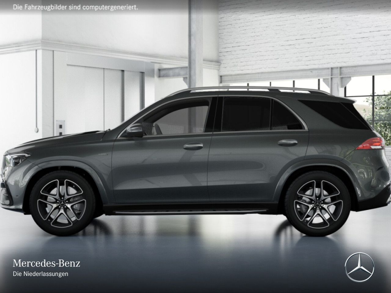Mercedes-Benz GLE 53 4M PANO+360+AHK+MULTIBEAM+21"+SPUR+TOTW