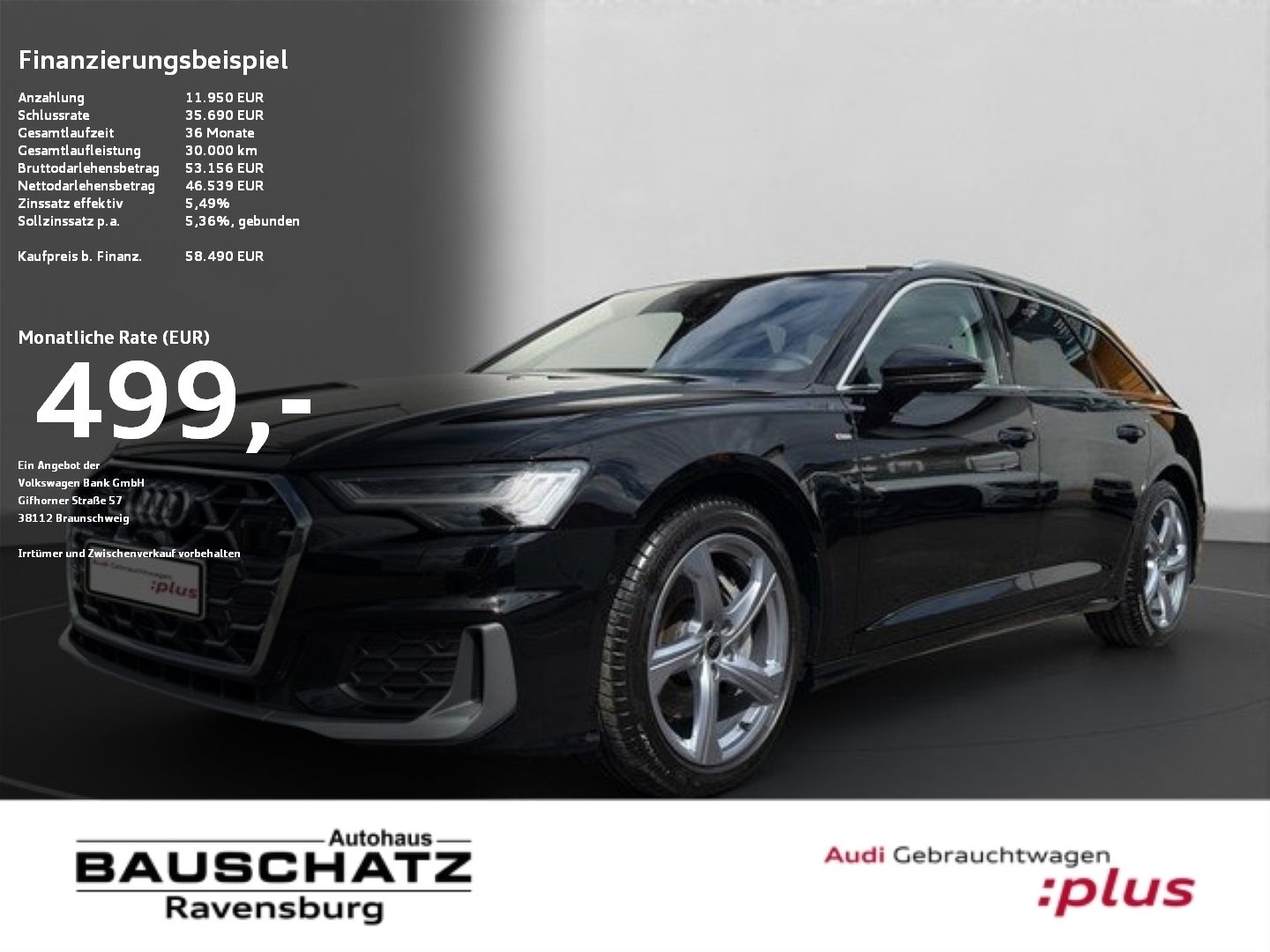 Audi A6 Avant 50 TDI quattro S line AHK*MATRIX*HUD